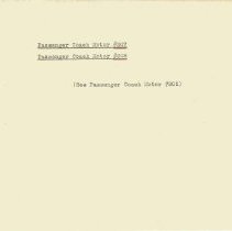 Section 6 - Passenger Motor Notes [307-308]